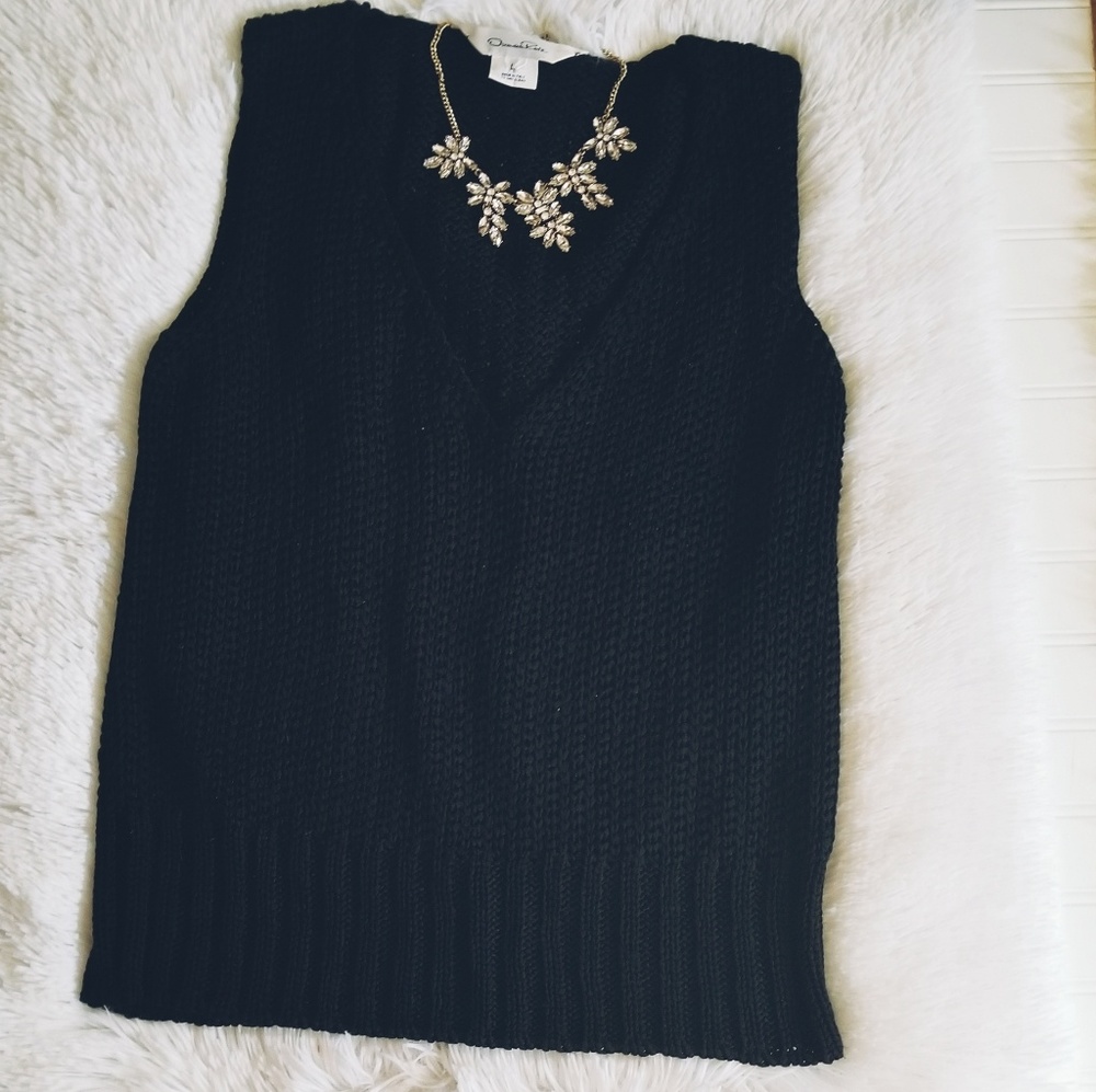 Oscar de la Renta V neck Sweater